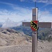 Gipfelkreuz mit Sicht ins Berner Oberland