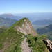 Lauwistock (2092 m), links dahinter Stanserhorn und Pilatus, rechts Bürgenberg und Vierwaldstättersee