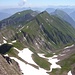 Glattgrat, Risetenstock (2290 m) und Schwalmis (2246 m) und Oberbauenstock (2117 m).