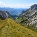 vom Mutschen: Aussicht in Richtung Alp Grueb und Gamplüt