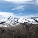 Monte Rosa, Liskamm, Castor, Pollux, Breithorn und Klein Matterhorn