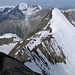 zwei Bergsteiger auf dem Grat zwischen Hohberghorn und Stecknadelhorn