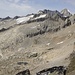 Skigebiet Belalp-Hohbiel-Hohstock; die Reste des Unnerbächgletschers - und das Gänderhorn