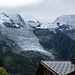 beeindruckende Gletscherzunge des "Glacier des Bossons"