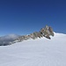 wieder das grosse Gletscher-Plateau erreicht (Col du Midi): Blick zur Aiguille du Midi