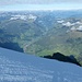 Kontrast - weit unten liegt das grüne Grindelwald