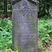 Der Fischer-Stein, er erinnert an den Tod des Fuhrmannes Gotthelf Moritz Fischer der 1831 hier verunglückte