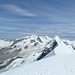 Gipfelpanorama Breithorn: Monte Rosa - Liskamm - Zwillinge