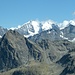 Gipfelausblick bis zur Bernina