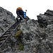 über die zweite Leiter