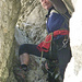 mein Partner in der Höhle (stark gezoomt)