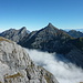 Schaufelspitze (links) und Sonnjoch (rechts)