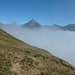 gleich tauchen wir wieder ein ins Nebelmeer und es wird wieder deutlich kälter