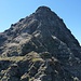 Blick zurück zum Gipfel des Madom Gröss - links führt der Abstieg hinunter