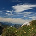 Blick im Aufstieg zur Tagweide zum Untersberg