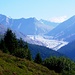 Blick Richtung Aletschgletscher