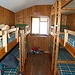 Zimmer in der Chabod Hütte. Also eine Art "Einzelbett" ;-)