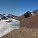 Uri Rotstock-Massiv mit schönem Gletschersee beim Nebengipfel "Stelli"