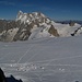 Zelten auf dem Gletscher (Col du Midi)!