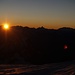 Langsam wird es Tag am Mont Blanc III