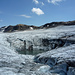 Das grosse Loch im Gletscher ist mittlerweile zum friedlichen Seelein geworden