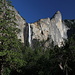 Yosemite Valley - Blick vom Southside Drive zum Bridalveil Fall.