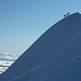 Bergsteiger beim östlichsten Bellavista-Gipfel