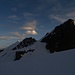 Von unterhalb des Pollux gesehen: Breithorn und Roccia Nera