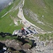 Das erste, einfache Stück auf dem Karwendel-Klettersteig