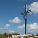 Gipfelkreuz Läckistock, errichtet 2008 - ein Andenken an Sabi Gisler, welcher am 1. Juli 2008 bei einem Arbeitsunfall ums Leben gekommen ist. 