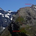 Route: Balmhornhütte- Gasterespitz