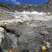 Zurück beim "Gletschertor". Unglaublich viel Wasser floss heute über und aus dem Gletscher. 