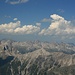 Ausblick von der Parseierspitze nach Norden zu den Allgäuer Alpen