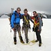 Palü-Gipfel-Foto: [u bombo], [u joerg] und [u schlumpf]