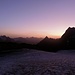 Unwirkliches Morgenlicht auf dem Weg zum Sustenhorn