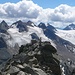 Dreitausender-Panorama vom Gipfel des Großlitzner