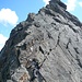 Ausgesetzt, steil und psychisch herausfordernd im Abstieg  - das ist der Nordwestgrat des Großen Seehorns