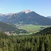 schöner Blick vom Montanwanderweg ins Ehrwalder Talbecken