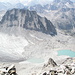 Chüebodenhorn con i due laghetti glaciali