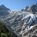 Le Glacier du Trient en montant à la Fenêtre d'Arpette