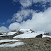 Etappenziel erreicht: [hut8710 Rif. Quintino Sella]. Hinten der Bergzug des [tour39575 Castors (4223m)].