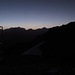 Auf der Britannia-Hütte beginnt ein neuer Tag