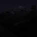 Das Strahlhorn liegt noch einsam da.
