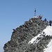 Gipfelkreuz auf dem Allalinhorn