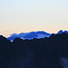Abendstimmung bei der Hochfeilerhütte: Blick zu den Stubaier Alpen