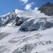 Das Doldenhorn 3643m und sein zerrissener Gletscher (zur Zeit noch gut eingeschneit)