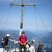 Ich am Gipfelkreuz der Alpspitze