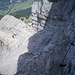 Alpspitzferrata kurz nach Einstieg auf der Alpspitze