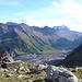 hinterstes Val Veny mit Glacier de Miage und Lac Combal