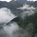 Wolkenschwaden in den Pfunderer Bergen